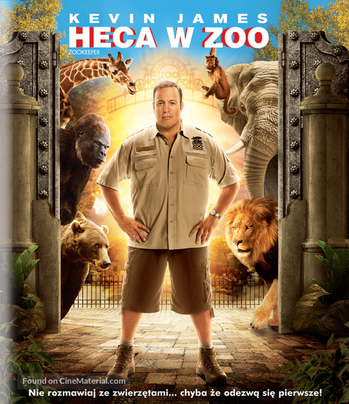 The Zookeeper - Polish Blu-Ray movie cover