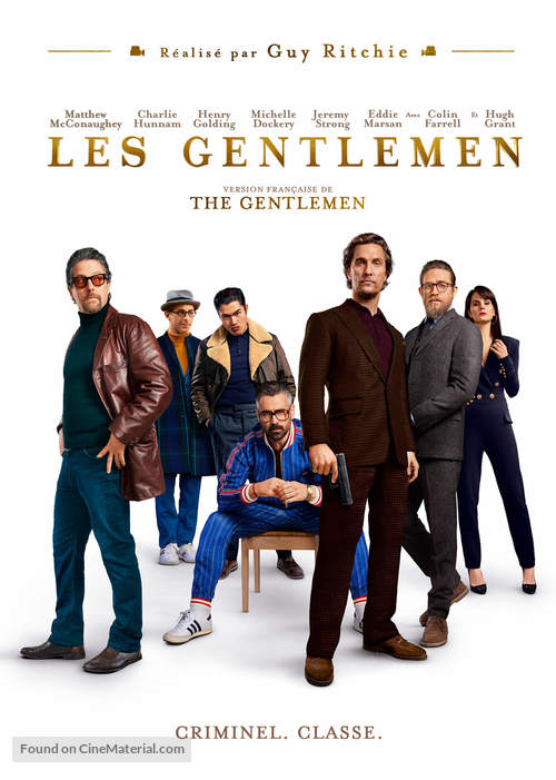 The Gentlemen - Canadian DVD movie cover