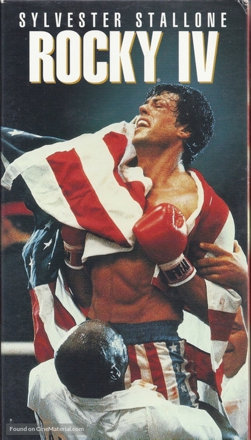 Rocky IV - VHS movie cover