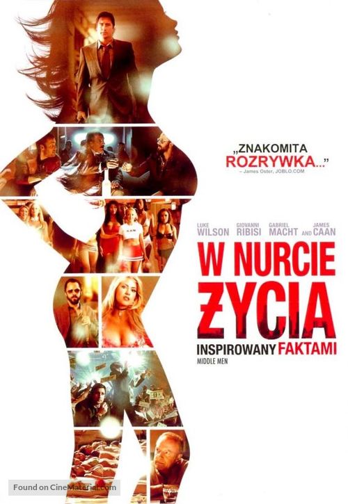 Middle Men - Polish DVD movie cover