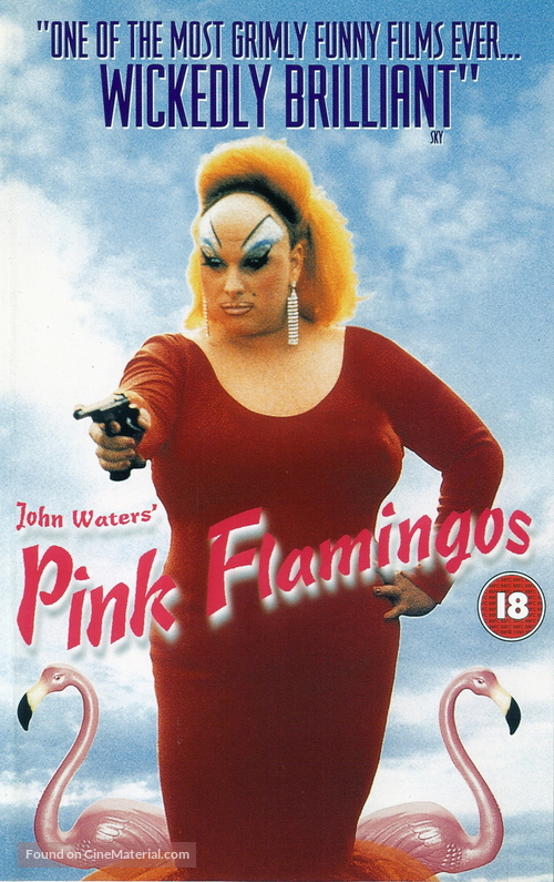 Pink Flamingos - British VHS movie cover