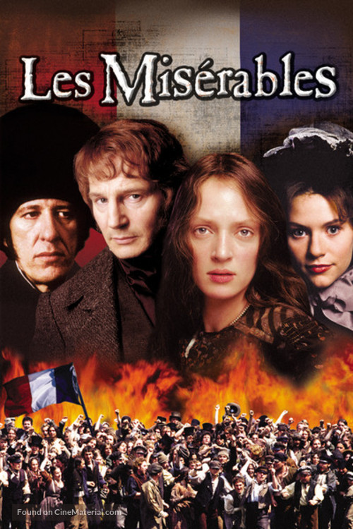 Les Mis&eacute;rables - DVD movie cover
