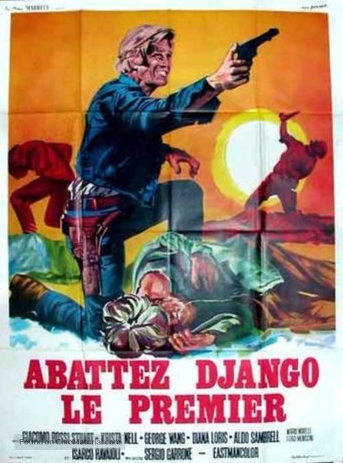 Uccidi Django... uccidi per primo!!! - French Movie Poster