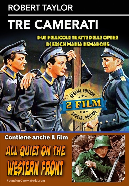 Three Comrades - Italian DVD movie cover