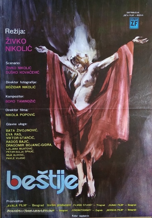 Bestije - Yugoslav Movie Poster