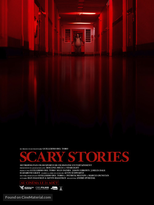 Scary Stories to Tell in the Dark - French Movie Poster