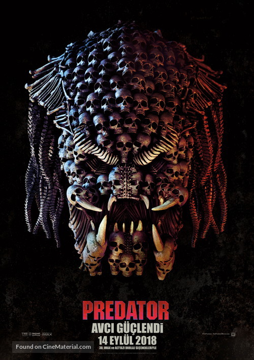 The Predator - Turkish Movie Poster