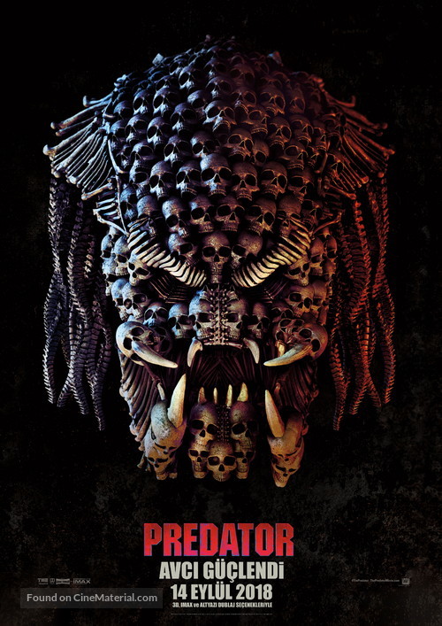 The Predator - Turkish Movie Poster