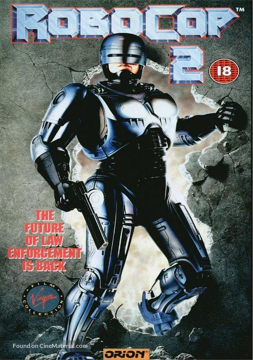 RoboCop 2 - British VHS movie cover