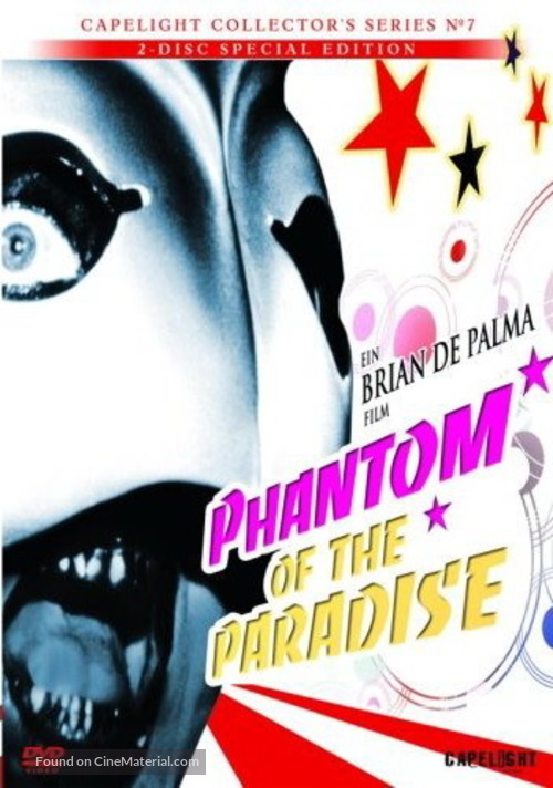 Phantom of the Paradise - French DVD movie cover