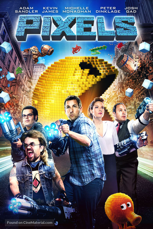 Pixels - DVD movie cover