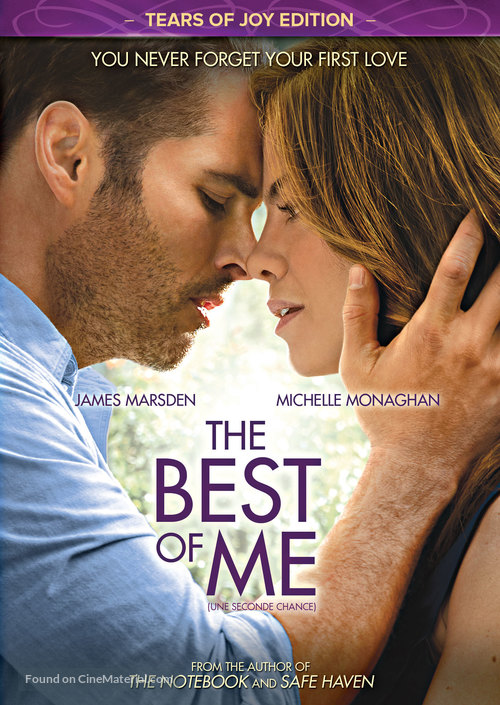 The Best of Me - Canadian DVD movie cover