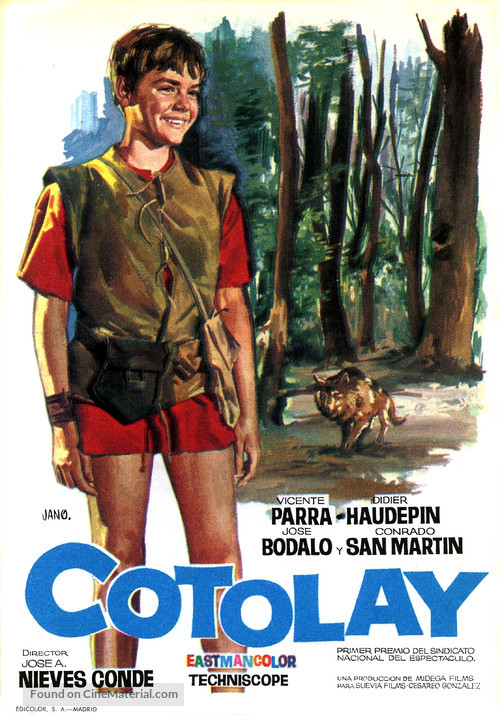 Cotolay - Spanish Movie Poster