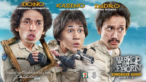 Warkop DKI Reborn: Jangkrik Boss Part 1 - Indonesian Movie Poster