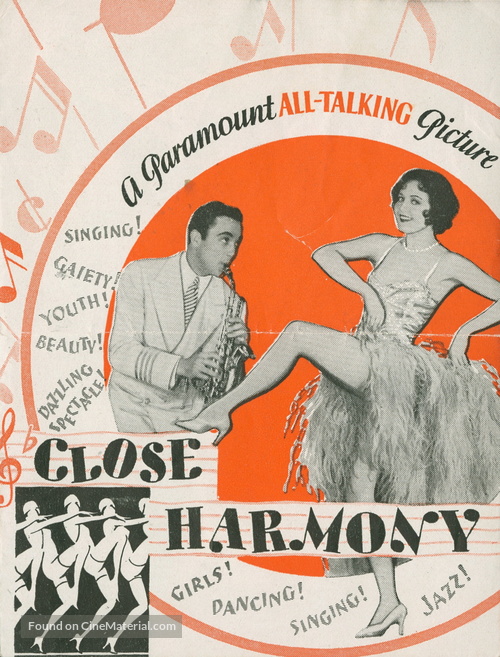 Close Harmony - poster