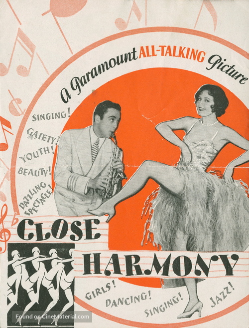 Close Harmony - poster