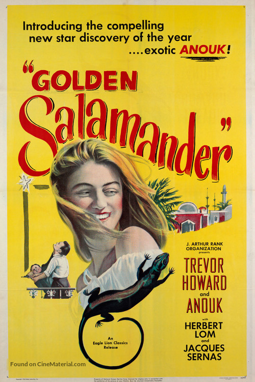 Golden Salamander - British Movie Poster