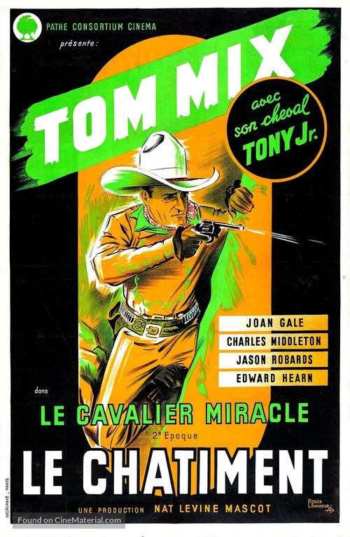 The Miracle Rider - French Movie Poster