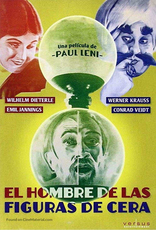 Das Wachsfigurenkabinett - Spanish DVD movie cover