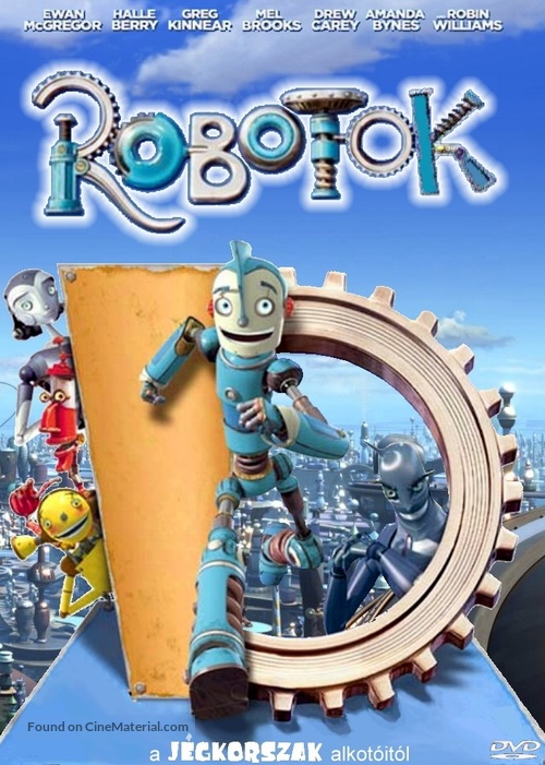 Robots - Hungarian DVD movie cover