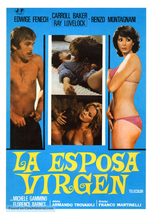 La moglie vergine - Spanish Movie Poster