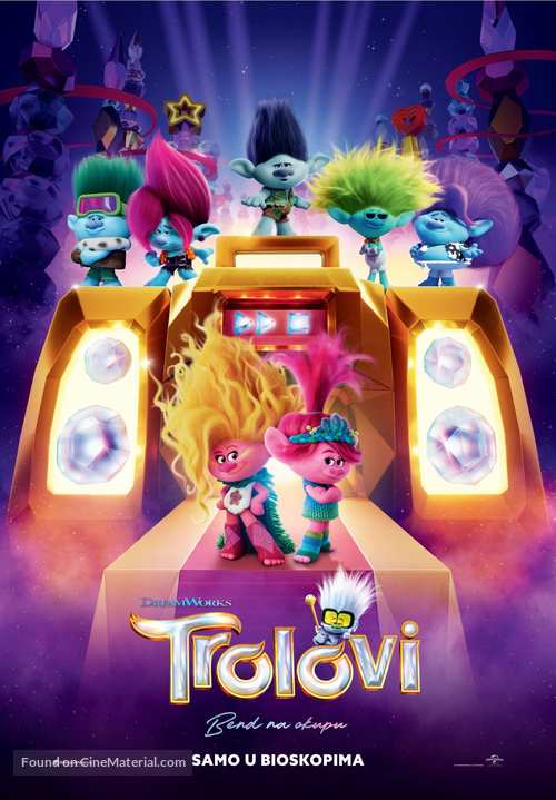 Trolls Band Together - Serbian Movie Poster
