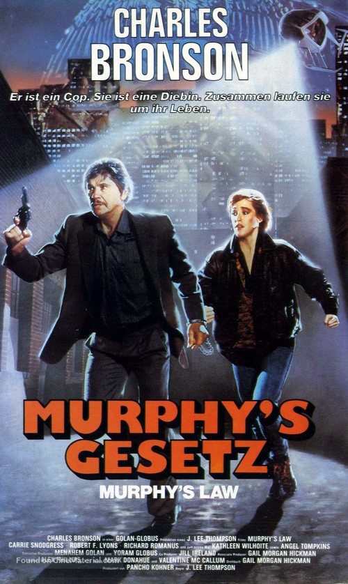 Murphy&#039;s Law - German Movie Poster