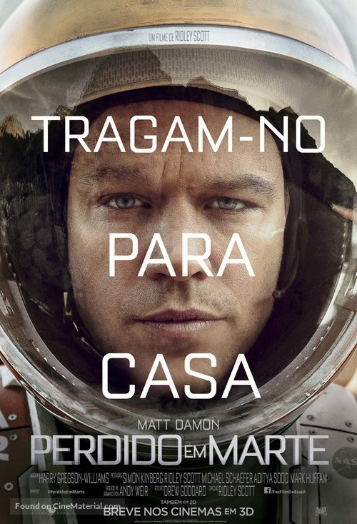 The Martian - Brazilian Movie Poster