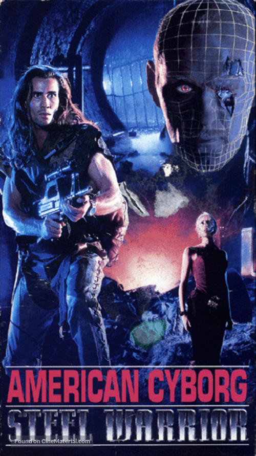 American Cyborg: Steel Warrior - VHS movie cover