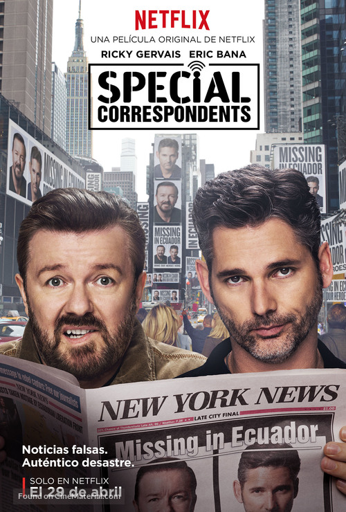 Special Correspondents - Spanish Movie Poster