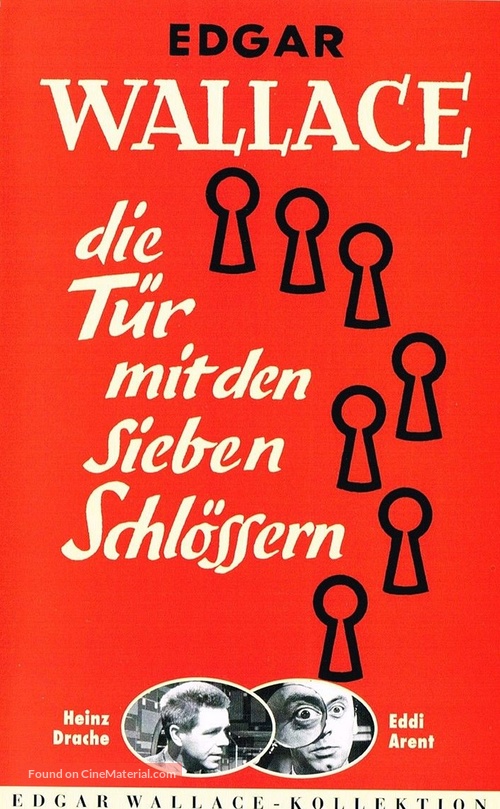 T&uuml;r mit den 7 Schl&ouml;ssern, Die - German VHS movie cover