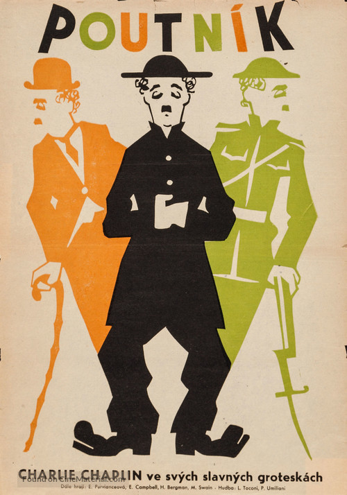 The Chaplin Revue - Czech Movie Poster