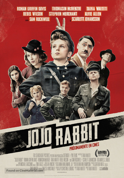 Jojo Rabbit - Spanish Movie Poster