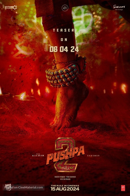 Pushpa: The Rule - Part 2 - Indian Movie Poster