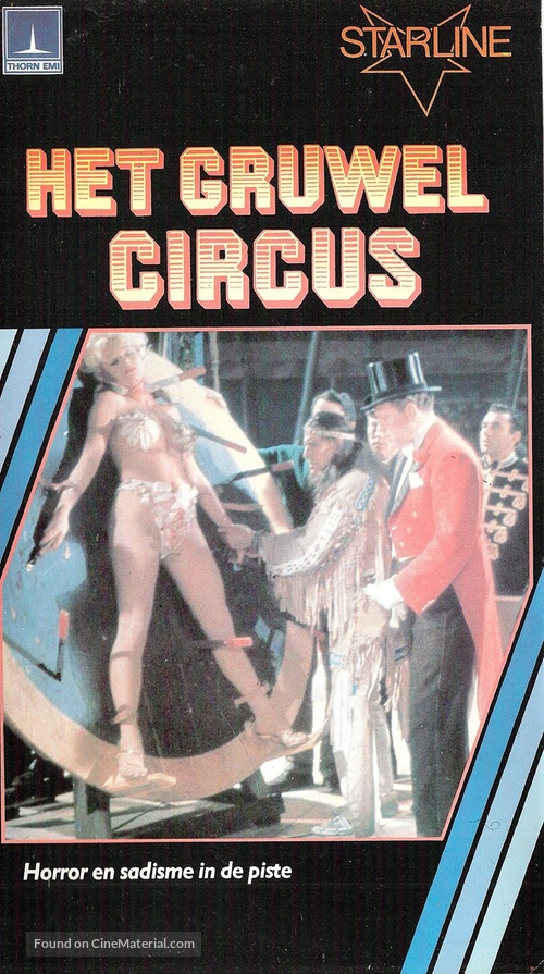 Circus of Horrors - Dutch VHS movie cover