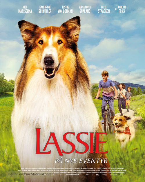 Lassie - Ein neues Abenteuer - Danish Movie Poster