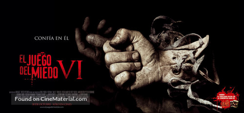 Saw VI - Mexican Movie Poster