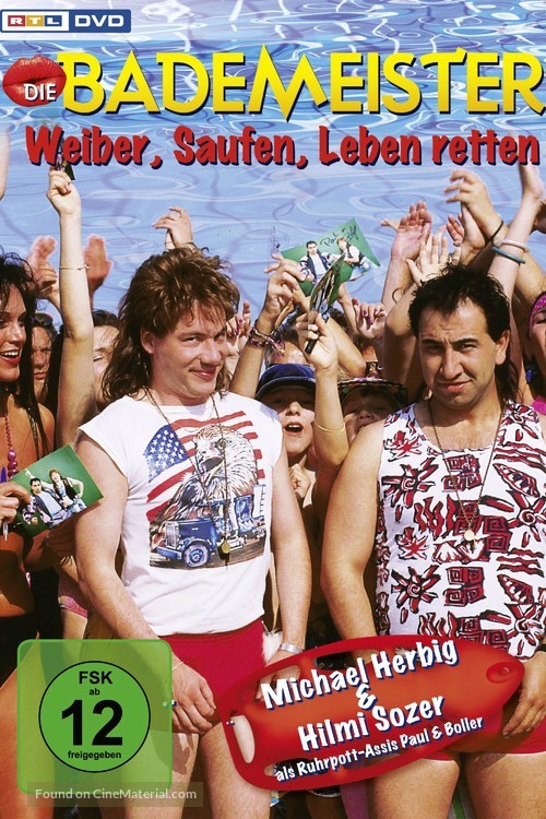 Die Bademeister - Weiber, saufen, Leben retten - German Movie Cover