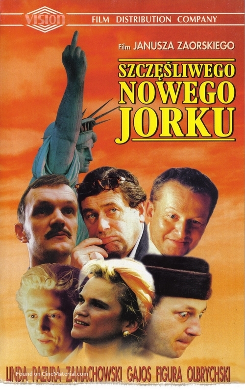 Szczesliwego Nowego Jorku - Polish Movie Cover