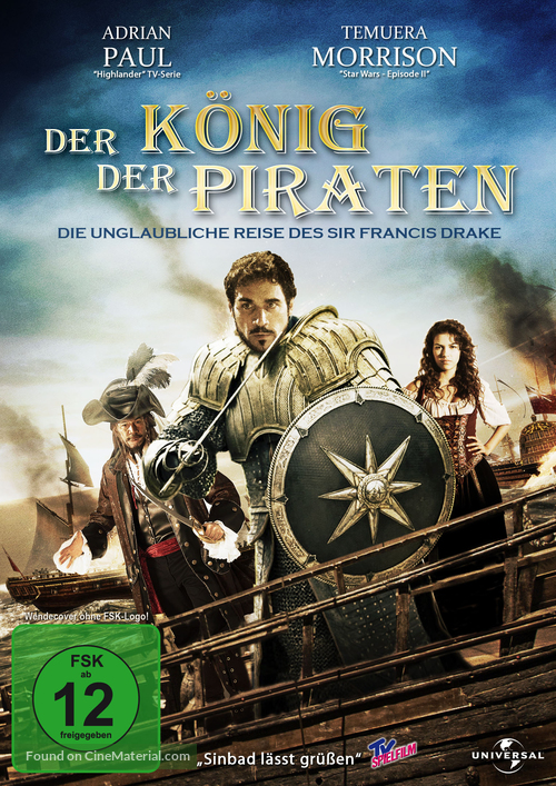 The Immortal Voyage of Captain Drake - German DVD movie cover