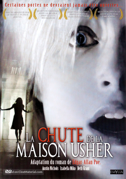 The House of Usher - French DVD movie cover