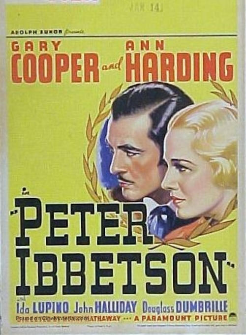 Peter Ibbetson - Movie Poster
