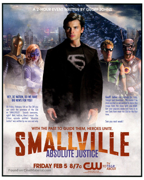Smallville: Absolute Justice - Movie Poster