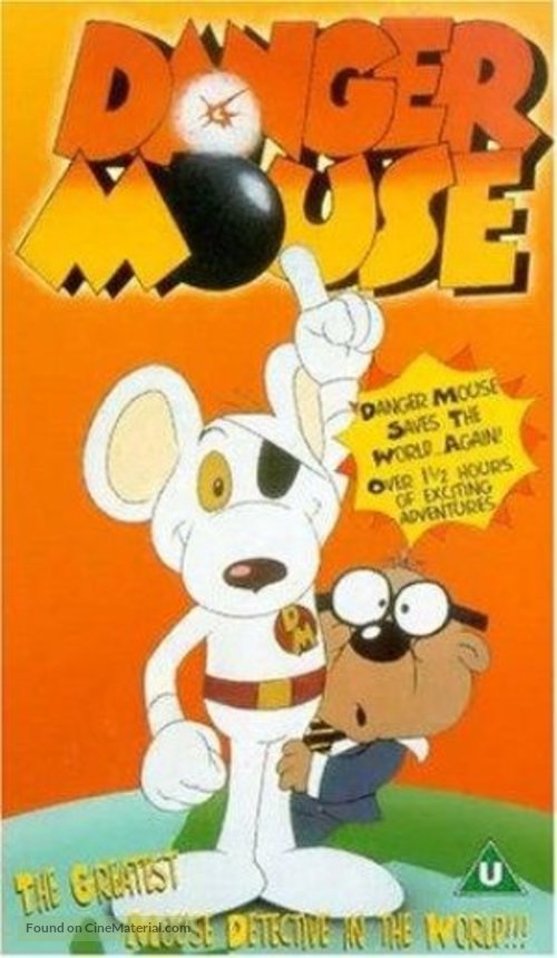 &quot;Danger Mouse&quot; - British VHS movie cover