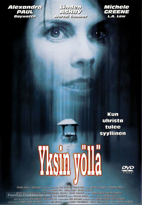 A Woman Hunted - Finnish DVD movie cover