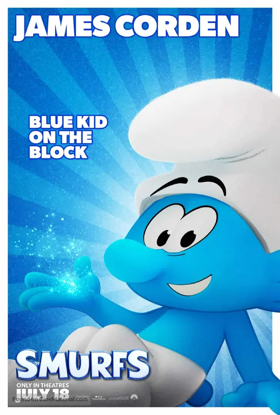 Smurfs - Movie Poster