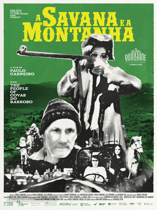 A savana e a montanha - Portuguese Movie Poster