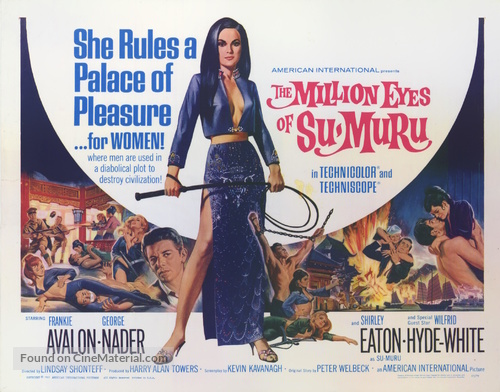 The Million Eyes of Sumuru - Movie Poster