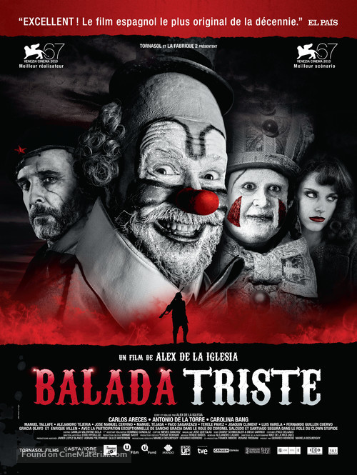 Balada triste de trompeta - French Movie Poster