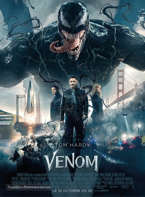Venom - French Movie Poster